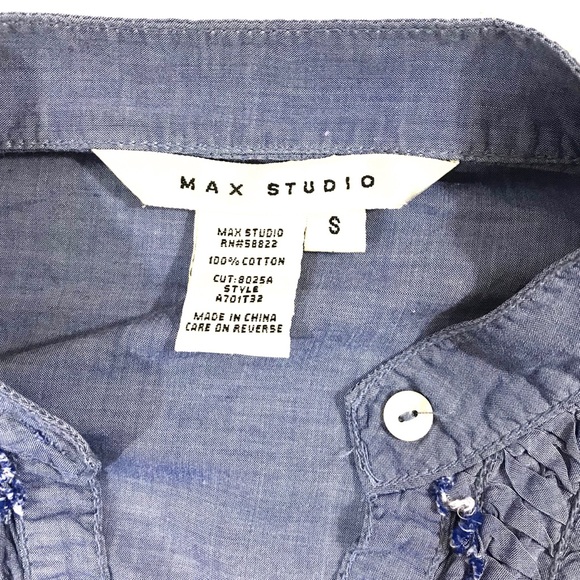 Max Studio Long Sleeve Top - Picture 3 of 5